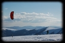 Ski dans le vent sur les Vosges